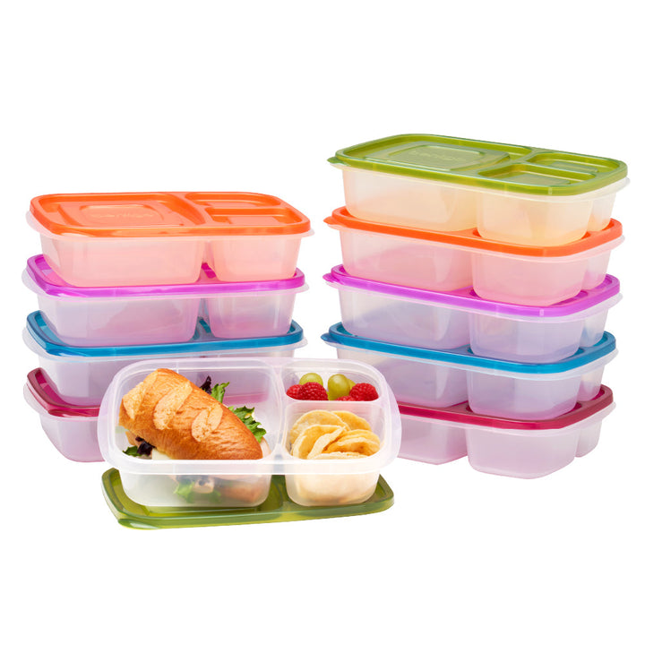 Bentgo Easyboxes 3-Compartment Food Containers 20-Piece Set L8