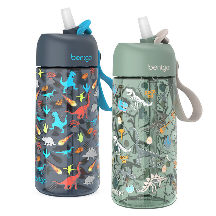 Bentgo Kids Prints Water Bottle (2-Pack) Z5