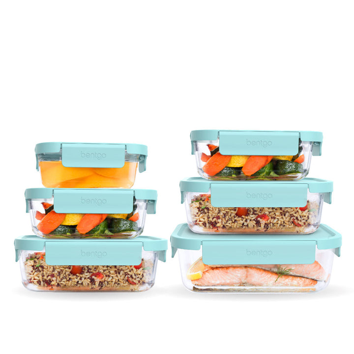 Bentgo Glass Leak-Proof Food Storage Set (12-Piece) U6