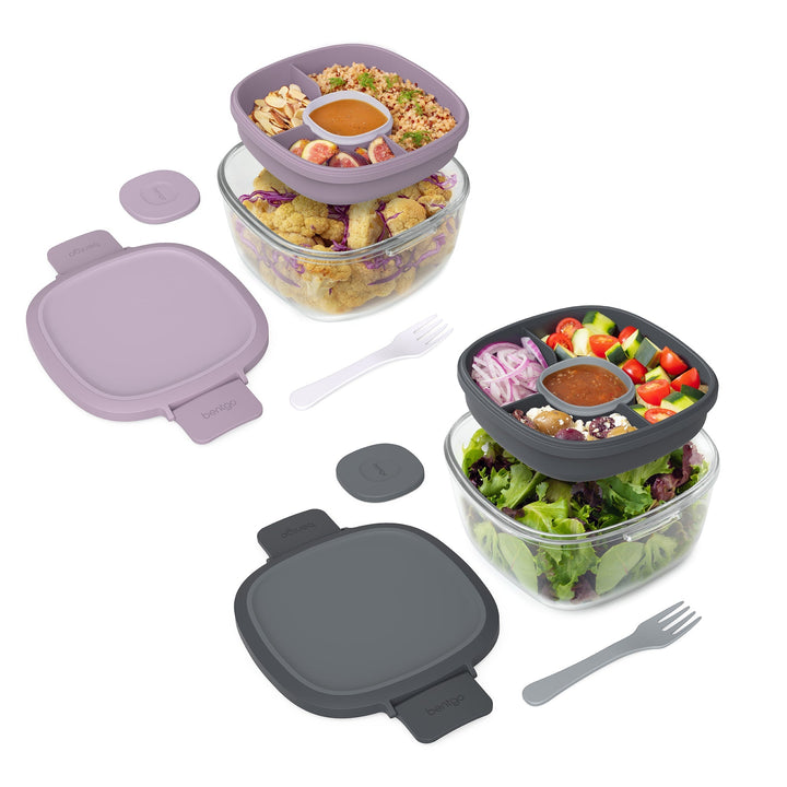 Bentgo Glass Salad Container (2-Pack) Y4