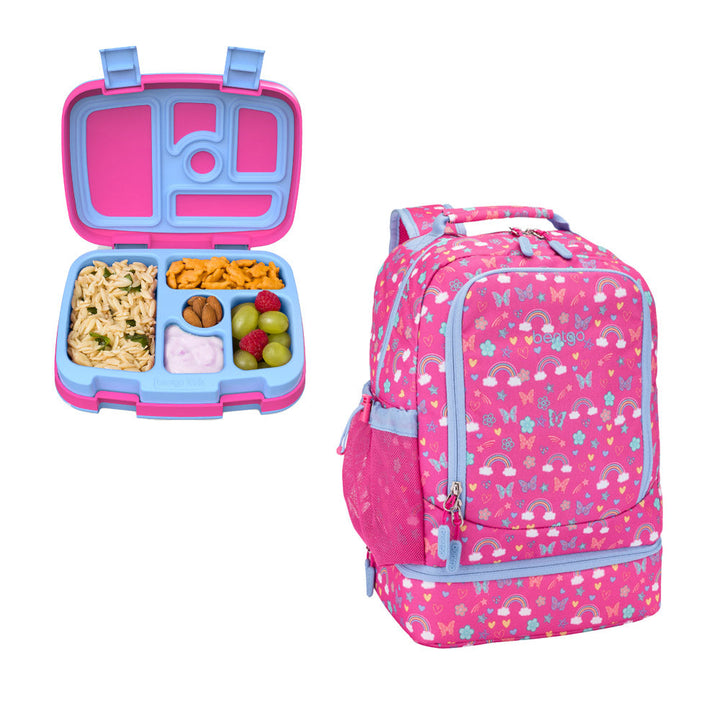 Bentgo Kids Prints Lunch Box & Backpack S0
